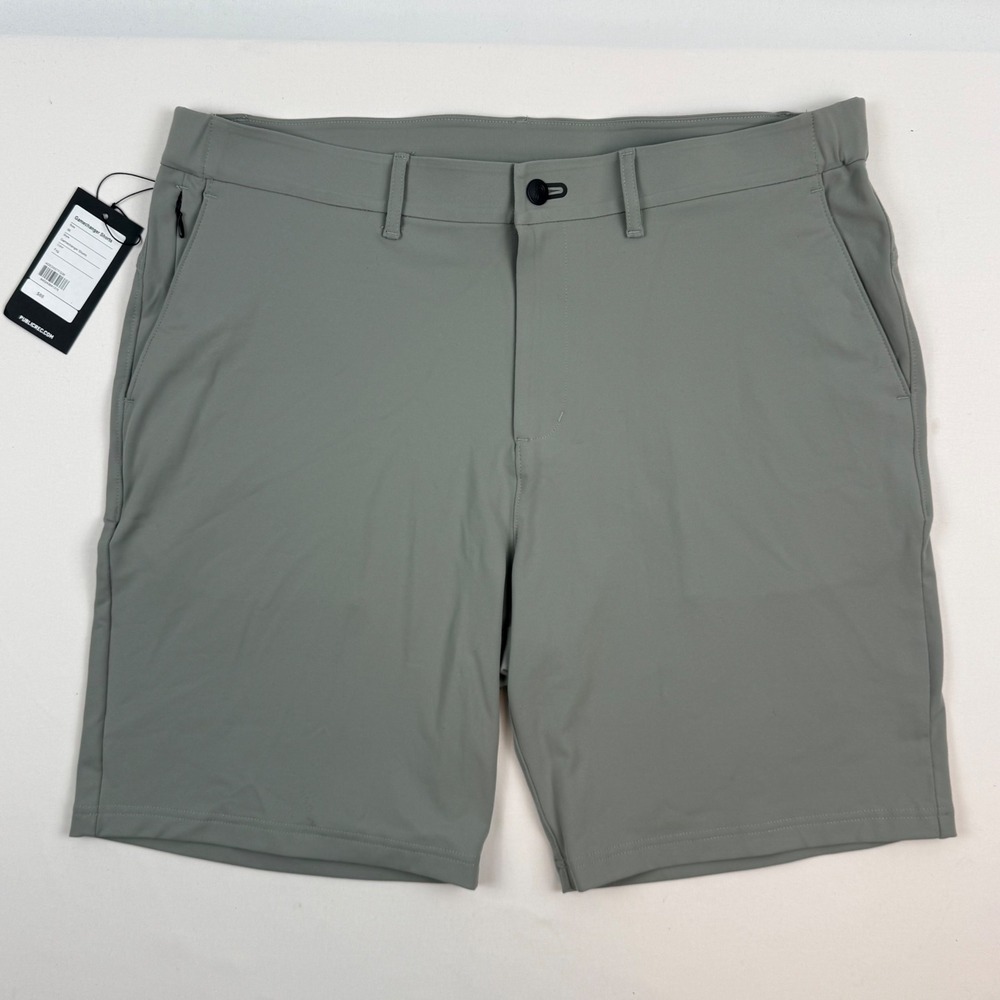 Public Rec Gamechanger Shorts Mens 36 Fog Gray Stretch Golf Performance